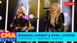 Miranda Lambert & Avril Lavigne's Explosive Mash-Up | CMA Fest 2023