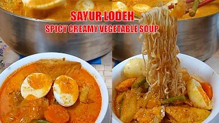 Sayur Lodeh/Malaysian-Indonesian Spicy Vegetable Soup Cooked in Coconut Milk