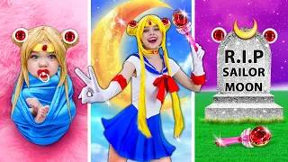 *EMOTIONAL* Birth to Death of Sailor Moon | If Sailor Moon Was  in Real Life by Crafty Hype
