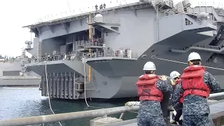 Nimitz departs Bremerton for deployment