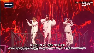 TREASURE Choi Hyunsuk X Yoshi X Haruto VolKno Myanmar Sub | 2022 MAMA