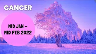 Reconsider your options! Psychic messages 💜 Cancer mid January 2022 - February 2022