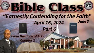 Progressive Church Tuesday Night Bible Study - April 16, 2024