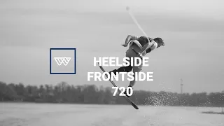 How to: Heelside Frontside 720 on a wakeboard!
