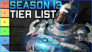 RANKING ALL LEGENDS WORST TO BEST! Apex Season 13 Tier List