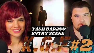 KGF CHAPTER 2 - YASH BADASS ENTRY SCENE - Yash, Sanjay Dutt, Srinidhi Shetty, Raveena Tandon