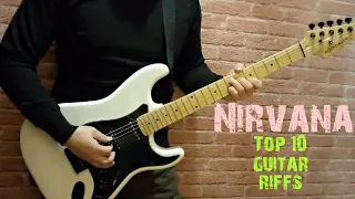 Nirvana - Top 10 guitar riffs