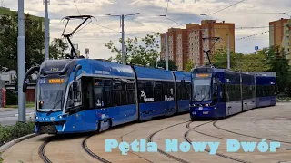 Tramwaje we Wrocławiu 2023r. Pętla Tramwajowo-Autobusowa Nowy Dwór(P+R)