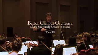 Baylor Campus Orchestra: Gluck's Symphony in G Major