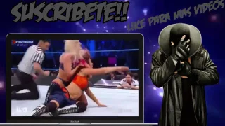 Becky Lynch & Mickie James VS Alexa Bliss & Carmella   SmackDown 28 03 2017   WWE Español Latino