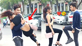 Romantically rolling Prank on Strangers with  clever Way Part-2| Shocking Reaction | T Rajnish Prank