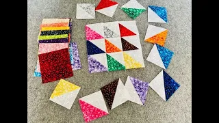 Two at a Time Half Square Triangles *Livestream*