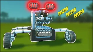 Who Can Survive the Longest Against the Evil Refinery Vehicles? (Scrap Mechanic Multiplayer)