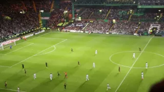 Celtic v Barcelona 01/10/13 - Fan footage