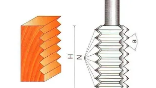 Фреза для сращивания древесины