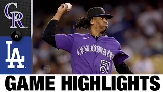 Rockies vs. Dodgers Game Highlights (10/3/22) | MLB Highlights