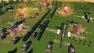 US Armored Division Invasion of NORMANDY! - Men of War: WW2 Mod Battle Simulator