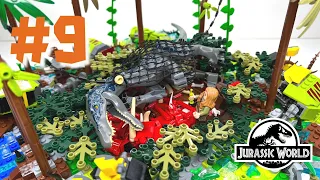 Обзор коллекции лего самоделок лего динозавры Мир юрского периода! Review of Lego MOC Jurassic World