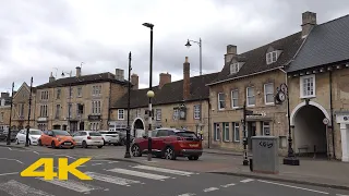 Market Deeping Walk: Town Centre【4K】