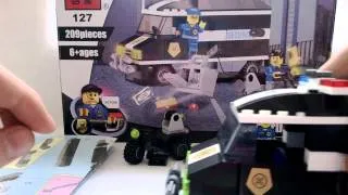 конструктор police series  127  cash truck