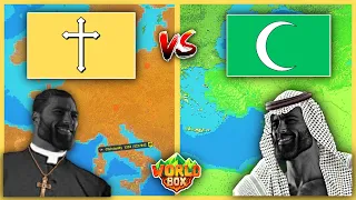 WorldBox Timelapse | Religion Wars : Christianity VS Islam