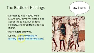 ENG 491 4.1 The Norman Invasion