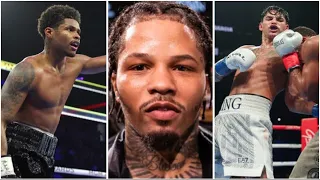 SHAKUR STEVENSON RESPONDS TO RYAN GARCIA FOR SAYING HE WOULD LOSE TO GERVONTA DAVIS SAYS HE CHEATED