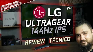 Monitor LG ULTRAGEAR IPS 144Hz 24GN60R-B: É bom mesmo, ou só MARKETING? Análise técnica e comparação