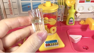 Mini kitchen Toys | Miniature cooking toys(ASMR) | 1980 Licca-chan kitchen "New kitchen"