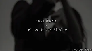 Stevie Wonder - I Just Called to Say I Love You (tradução/legendado PT/BR)