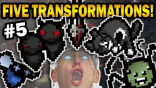 Five Transformations, One Godly Run! - The Binding of Isaac: Repentance #5