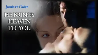 Outlander. Jamie and Claire. He Brings Heaven To You. (hot)