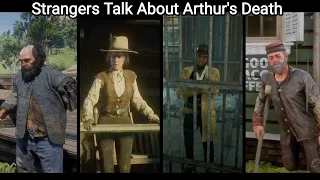 Strangers Remember And Talk About Arthur's Death In Epilogue - Red Dead Redemption 2