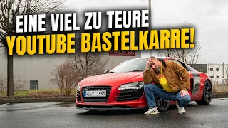 YouTuber zerstört R8 mit China-Ladern? Überteuerte Bastelbude? DAG=Endstation für Content Leichen?