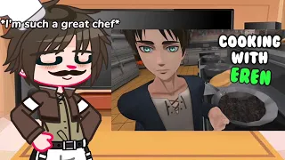 AOT react to "Cooking with Eren" //MegumisLongEyelashes//