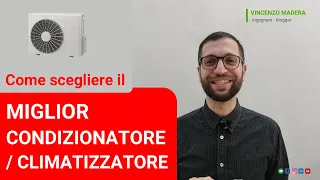 Scelta del miglior condizionatore / climatizzatore: potenza, efficienza, prezzi, marche e consigli