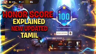 [UPDATED]How to increase honor score in ff tamil 2024|Cs ranked ban notice tamil|mobile gaming|
