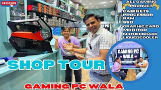 Fully Gaming Setup Shop Tour | Gaming Pc Wala | Best Gaming Pc Build Shop in Nehru Place Delhi