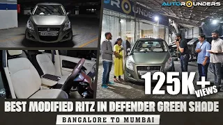 Bangalore Ritz restored completely in Defender Green with premium Interior customisation