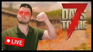 LET THERE BE ZOMBIES! - 7 Days To Die Horde Night Every NIght!