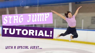 How To Do A Stag Jump - Figure Skating Split Jump Variation