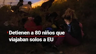 Trasladan al sur de México a 80 niños migrantes que pretendían llegar a Estados Unidos