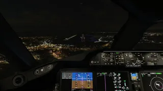 Flight Simulator Landing 787 in Marseille LFML