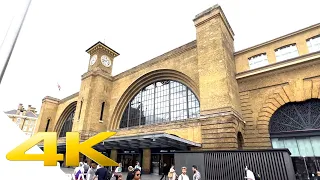 Harry Potter Platform 9 3/4 at King's Cross Station in 4K