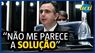 Rodrigo Pacheco é contra mudar a Lei das Estatais