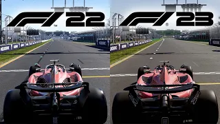 F1 22 vs F1 23 | Direct Comparison