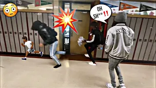 Extreme‼️Ding Dong Ditch🚫In School🏃🏾