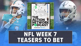 NFL Week 7 Teaser To Bet | NFL Odds, Predictions & Picks for Dolphins vs Steelers, Raiders vs Texans