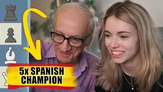 My GM Dad's Most BRILLIANT Chess Game (SPANGLISH)