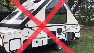 Top 3 Reasons Not to Buy a AFrame Camper!